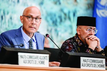 Los comisonados de la ONU han estado muy atentos a la situación en territorios dominados por los talibanes.