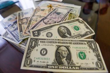 Billetes de dólar