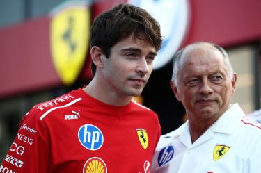 Charles Leclerc admitió su responsabilidad en el toque con Lewis Hamilton en Monza.