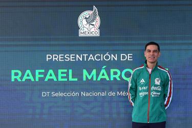 Rafael Márquez fue presentado como técnico de la Selección Mexicana