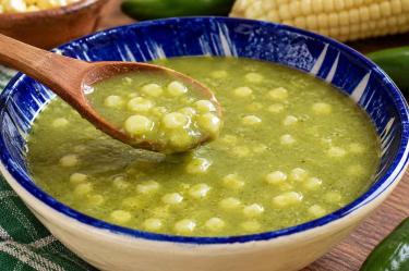 Receta de chileatole verde