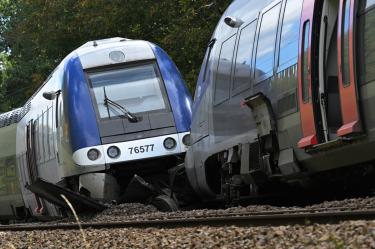 tren descarrilado francia