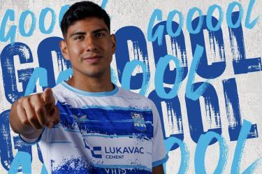 Armando León marcó un doblete para la victoria del Osijek sobre el Dinamo Zagreb