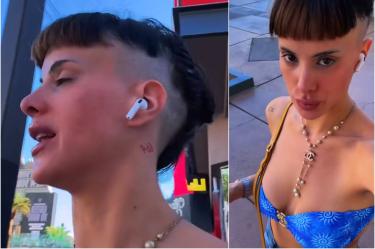 Gala Montes reapareció en redes sociales con nuevo look.