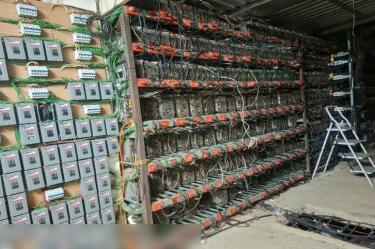 El cateo reveló la dimensión real del sitio: más de mil equipos conectados a infraestructura eléctrica