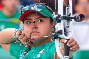Dafne Quintero ganó la medalla de plata en el Arco Compuesto de la Final de la Copa del Mundo de Tiro con Arco Saltillo 2026