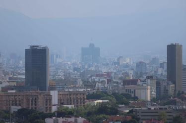 Imagen de la contaminación en la CDMX