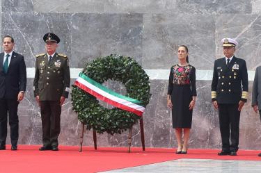 La presidenta Claudia Sheinbaum