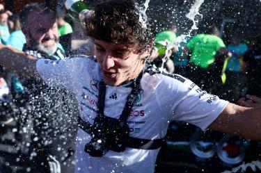 Andrea Kimi Antonelli admite que tuvo un poco de suerte para ganar el Gran Premio de España de la F1 2026