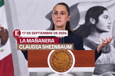 La presidenta Claudia Sheinbaum en una de sus conferencias matutinas.