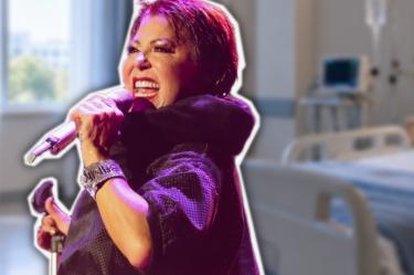 Alejandra Guzmán reaparece en el hospital luego de suspender concierto por lesión en la cadera