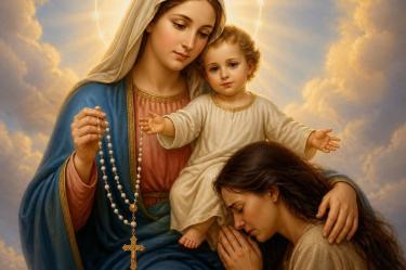 Qué santo se celebra hoy 7 de octubre: Virgen del Rosario y su auxilio en momentos de angustia