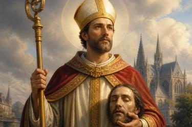 Qué santo se celebra hoy 9 de octubre: San Dionisio de París para pedir valentía