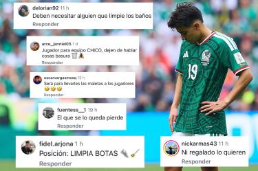 Gilberto Mora sufre críticas de españoles ante la posibilidad de ser nuevo jugador del Barcelona o Real Madrid.