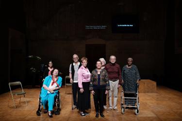 La vida secreta de los viejos: obra de teatro