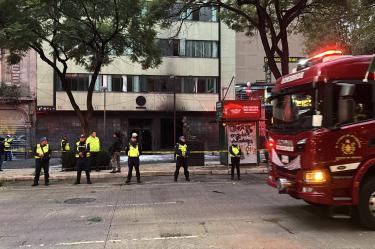 Edificio ubicado sobre Avenida Juárez, en la colonia Centro