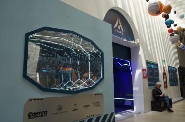 Inauguración de la Estación Espacial Museo del Papalote.