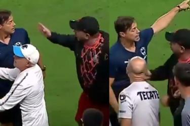 El Turco Mohamed tuvo un conato de bronca con Matías Almeyda