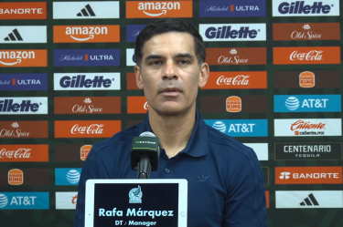 Rafael Márquez, DT de la Selección Mexicana, con saldo de dos empates y cuatro derrotas de la gira en Estados Unidos.