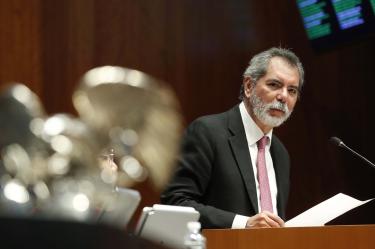 Edgar Amador, secretario de Hscienda, dijo que el uso de nuevas herramientas digita-les permitirá cerrar espacios a la evasión fiscal.