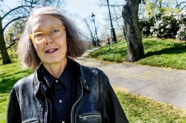 Canadian author Anne Carson, based in the US, in Stockholm, Sweden, on May 6, 2015. Photo: Lars Pehrson / SvD / TT Code: 30152  This text is auto translated