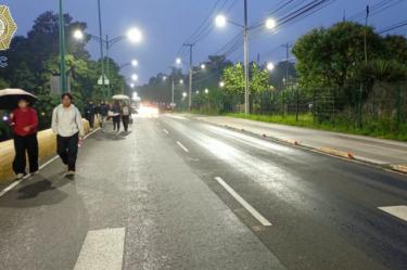 Reabren Insurgentes tras bloqueo de alumnos del CCH Sur en Ciudad Universitaria