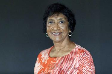 Retrato de Navanethem Navi Pillay, ganadora del Nobel 2026.