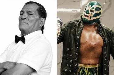 Réferi 'El Búho' y 'El hijo de Fishman'