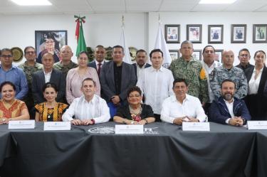 Destaca Ernestina Godoy la importancia de la coordinación institucional para construir la paz