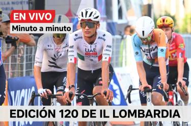 Isaac del Toro en Il Lombardia
