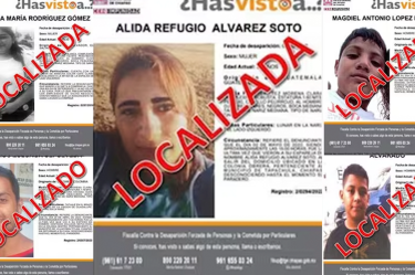 La Fiscalía de Chiapas confirmó la localización de siete migrantes reportados como desaparecidos que actualmente se encuentran bajo custodia de autoridades migratorias en Estados Unidos.