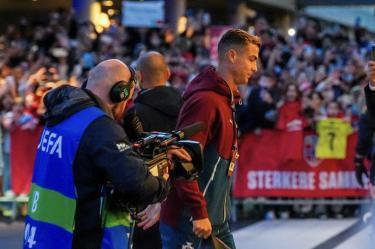 Cristiano Ronaldo podría regresar en noviembre con la Selección de Portugal ATTENTION EDITORS - THIS IMAGE WAS PROVIDED BY A THIRD PARTY. NORWAY OUT. NO COMMERCIAL OR EDITORIAL SALES IN NORWAY.