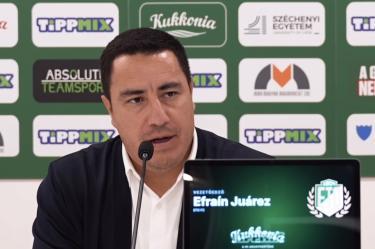 Efraín Juárez se encuentra teniendo una buena temporada en el futbol de Hungría