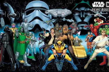 Marvel y Star Wars colisionarán en un histórico crossover de los cómics.