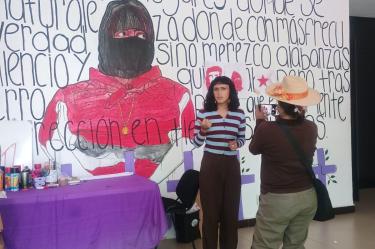 La activista Yuki Millán, del Centro Comandanta Ramona Soy, criticó que los botones de pánico y la cámaras de vigilancia de la UAEM no funcionan y no son atendidos.