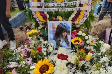 La joven Andrea Maylín Chino Ramos fue asesinada por su esposo en 2025.