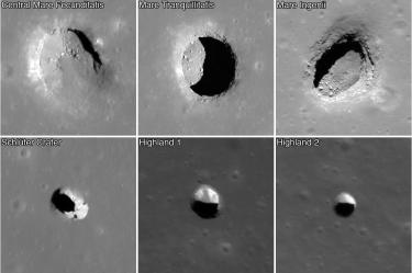 La NASA explorará una posible cueva en la Luna