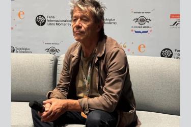 Emmanuel Carrère habló sobre diferentes temas, entre ellos, lla posible desaparición de la literatura en el futuro.