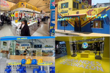 Lugares que le rinden tributo al América en su 110 aniversario.