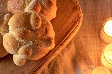 Receta de pan de muerto con nuez