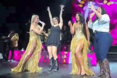 Los Horóscopos de Durango gritaron Palestina Libre en uno de sus conciertos