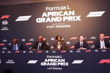 Stefano Domenicali presentó el regreso de África a la F1 con el Gran Premio de África en Ruanda.