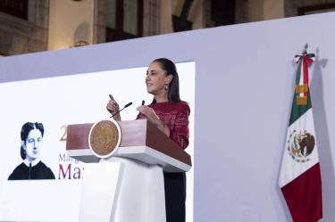 La primera mandataria del país señaló que Luisa María Alcalde dará detalles de la enmienda este miércoles.