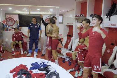 Armando "Hormiga" González se encuentra cada vez más adaptado al Olympiacos