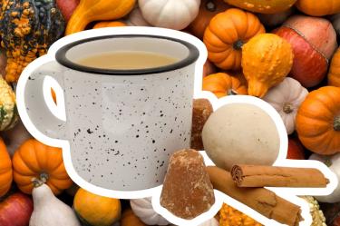 Receta de atole de calabaza.
