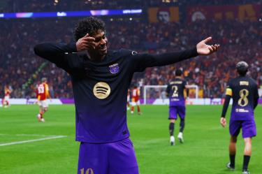 Lamine Yamal volvió a dar un gran partido con el Barcelona