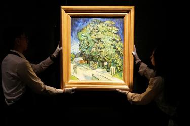 Vincent van Gogh volvió a reunir a cientos de personas en Hong Kong