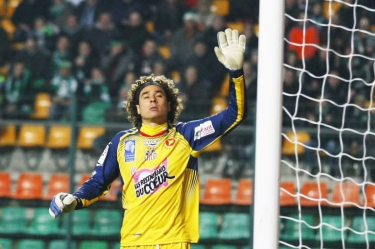 Ochoa defendió los colores del AC Ajaccio.