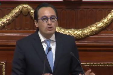Andrés Atayde, coordinador del PAN en el Congreso de la CDMX.