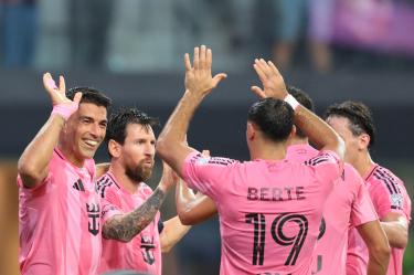 Germán Berterame anota un golazo colectivo con el Inter Miami